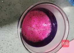 Illustration of how to make dragon fruit pulsating energy ice drink 8