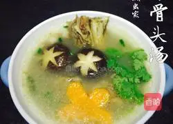  Illustration of making beef bone soup 7