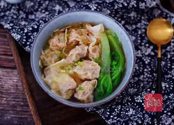 Fresh shrimp Pork wonton recipe illustration 24