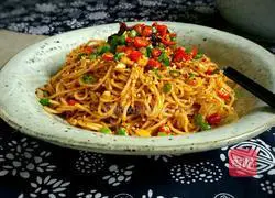 Illustration of Sichuan Spicy Cold Noodles 11