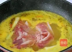 Illustration of how to fatten beef with passion fruit sour soup 7