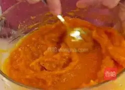 Illustration of how to make pumpkin meatballs without frying 2