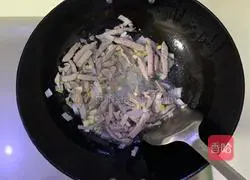 Illustration of how to make braised beans and noodles 9