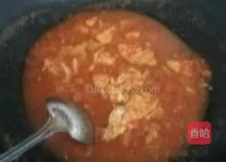 Tomato, egg and spinach noodles Practice illustration 2