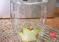 Illustration of how to make fruit yogurt wood bran cup 6