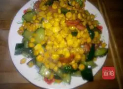 Illustration of how to make sweet corn 3