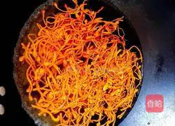 Illustration of how to make cold cordyceps flowers 4