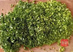 Illustration of how to make cilantro meatloaf 2