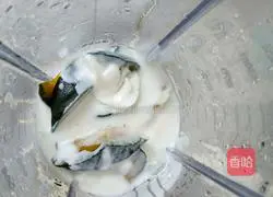 Illustration of how to make yam and pumpkin soup 5