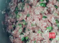 Illustration of how to make juicy pork and three fresh dumplings stuffed 4