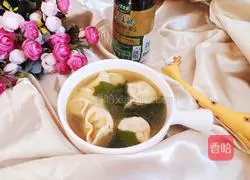 Illustration of how to make shrimp wontons 15