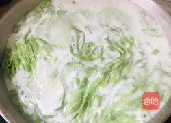 Illustration of how to make noodles with alfalfa oil 6