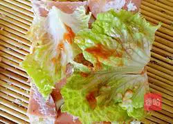 Illustration of how to make ham sandwich (whole wheat) 7