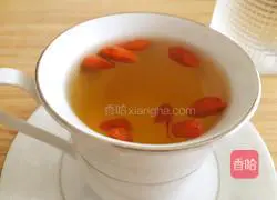 Illustration of how to make saffron and wolfberry water 5