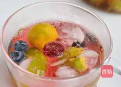 Sprite Green Orange Cranberry Illustration of how to make cranberry drink 9