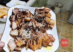 Honey Illustration of how to make barbecued pork with juice 6
