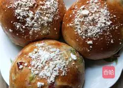 Illustration of how to make broccoli sausage bread (no tenderization) 19