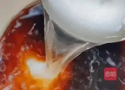 Yangchun Noodles Illustration of how to do it 4