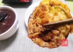 Illustration of how to make pan-fried eggplant cake 9