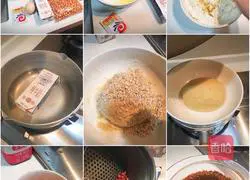 Illustration of how to make peanut flavored bread handmade snacks (air fryer version) 1