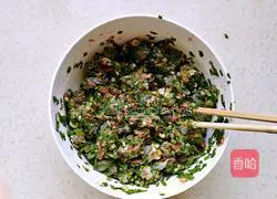 Illustration of how to make meat and three fresh dumplings 8