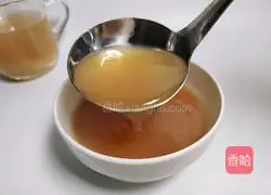 Illustration of how to make rock sugar snow pear 10