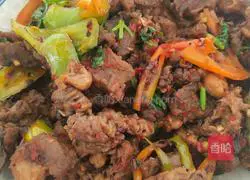 Cumin mutton recipe illustration 3