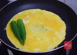 Okra Thick Egg Roast Recipe Illustration 5