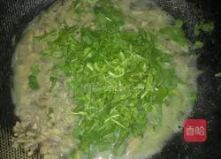 Illustration of how to make shepherd's purse soup 9