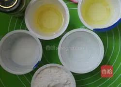 Illustration of how to make sesame cookies 1