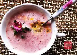 Passion Fruit Fresh Peach Juice Recipe Illustration 10