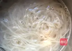 Illustration of how to make noodles with fried sauce 7