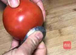 Enoki Mushroom Tomato Egg Soup Recipe Illustration 2