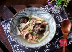 Pork bones Mushroom soup recipe 11