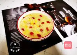 Illustration of how to make millet and multigrain porridge 10