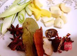 Illustration of how to make soy pig trotters 4