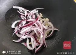 Illustration of how to make fried pasta with fresh vegetables 5