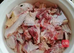 Illustration of how to make American ginseng and teal duck soup 2