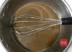 Illustration of how to make brown sugar cake 3