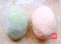 Illustration of how to make colorful vegetable noodles 10