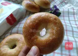 Illustration of one-time fermentation oil-free and sugar-free bagels 16