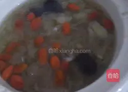 Illustration of Tremella Mung Bean Soup 6