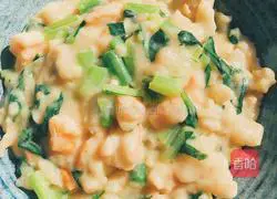 Illustration of how to make seasonal vegetable and shrimp pimple soup 10