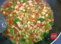 Illustration of how to make Kung Pao Chicken 11