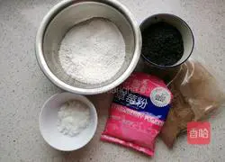 How to make colorful glutinous rice balls 1