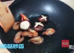 Illustration of how to make dried shrimp instant noodles 4