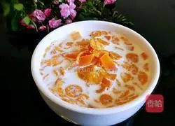 Papaya Stewed with Milk and Cereals (Confinement Meal) Recipe Illustration 12