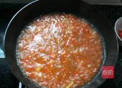 Illustration of how to make tomato fish fillet soup 7