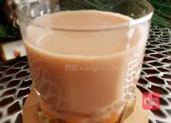 Pumpkin Taro Ball Milk Tea Recipe Illustration 5