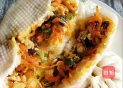 Illustration of how to make plain steamed buns (Tianjin Shimenkan) 1